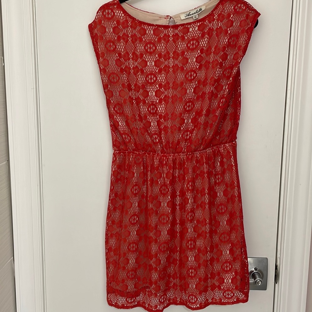 Annabella red dress Size M